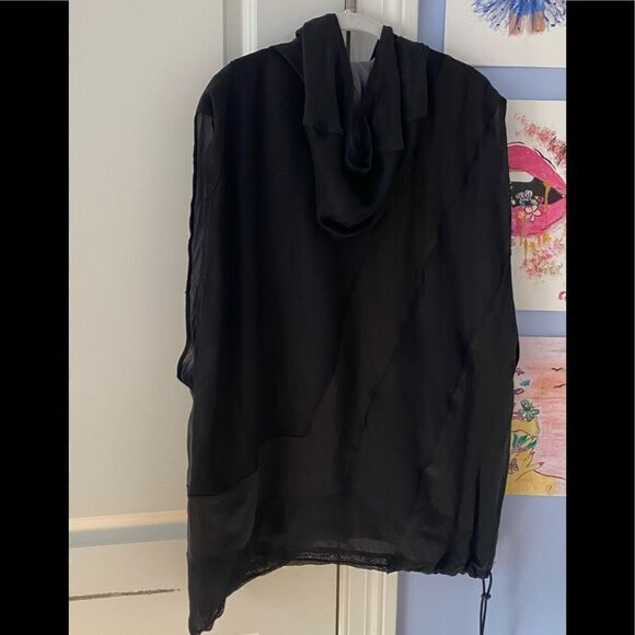 Rag and bone  mesh muscle tank with hoodie - Picture 2 of 7